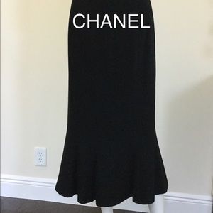 Fabulous black  CHANEL skirt